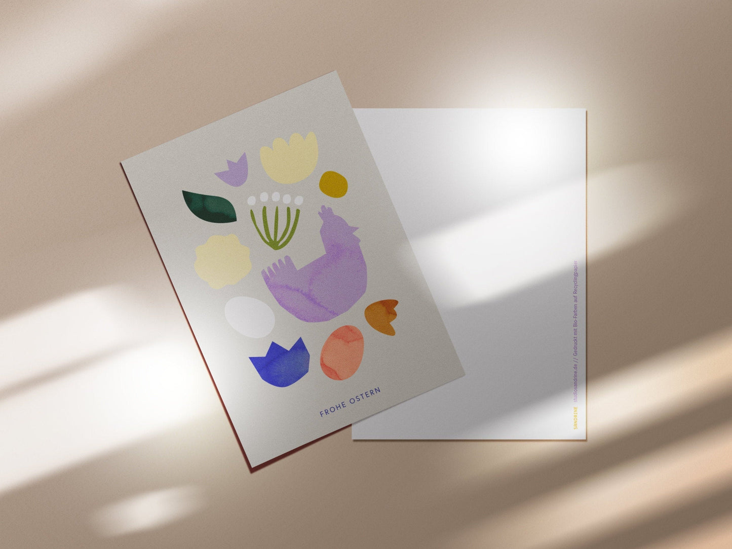 Postkarte Frohe Ostern
