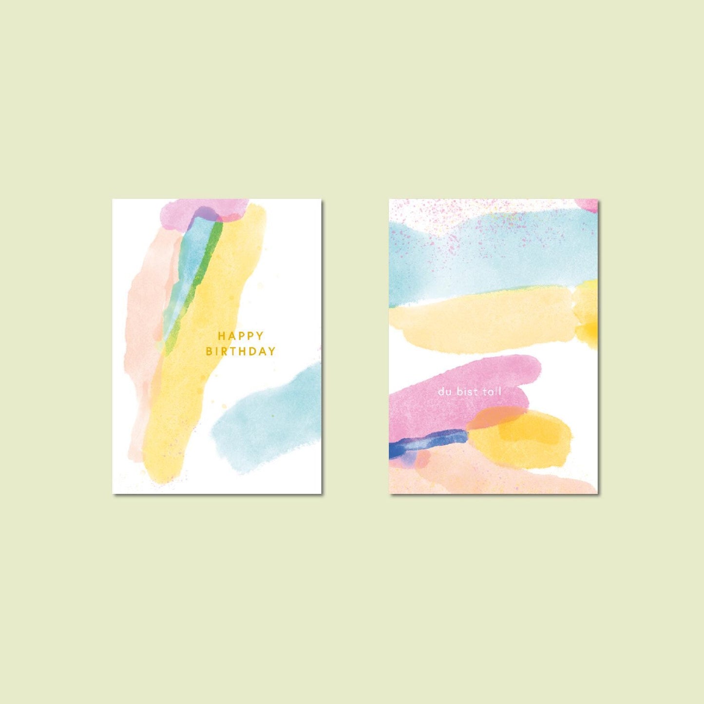 Postkarte Happy Birthday