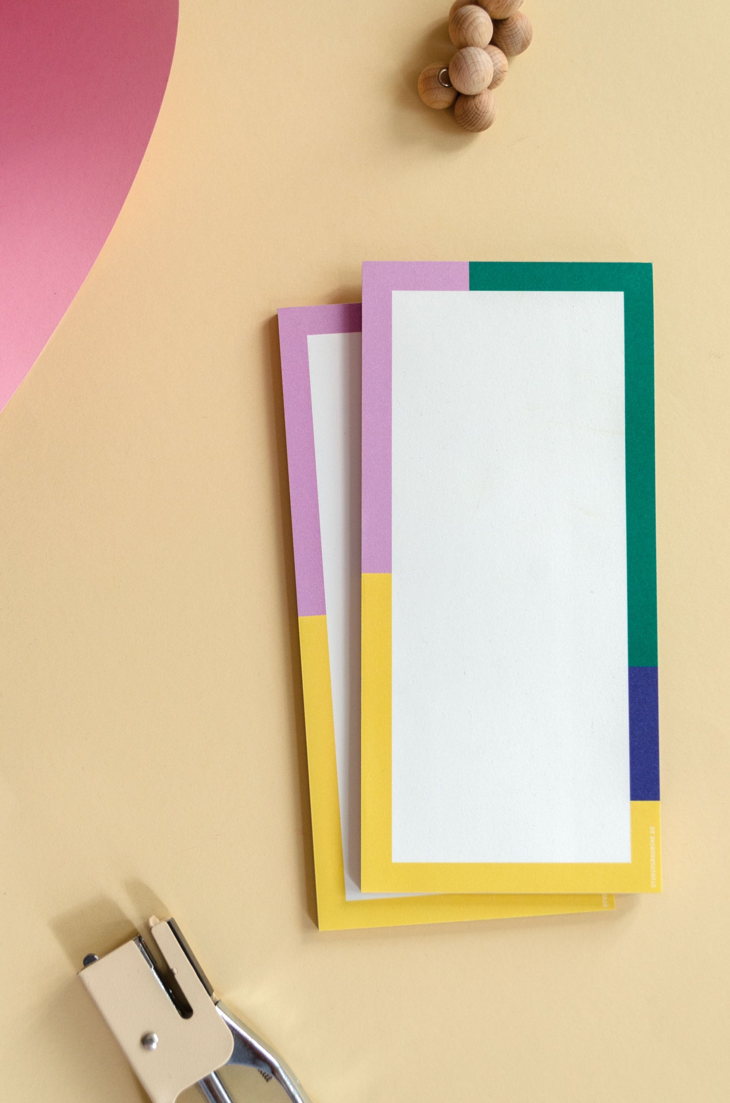Notiblock Notes Color Block / blanko