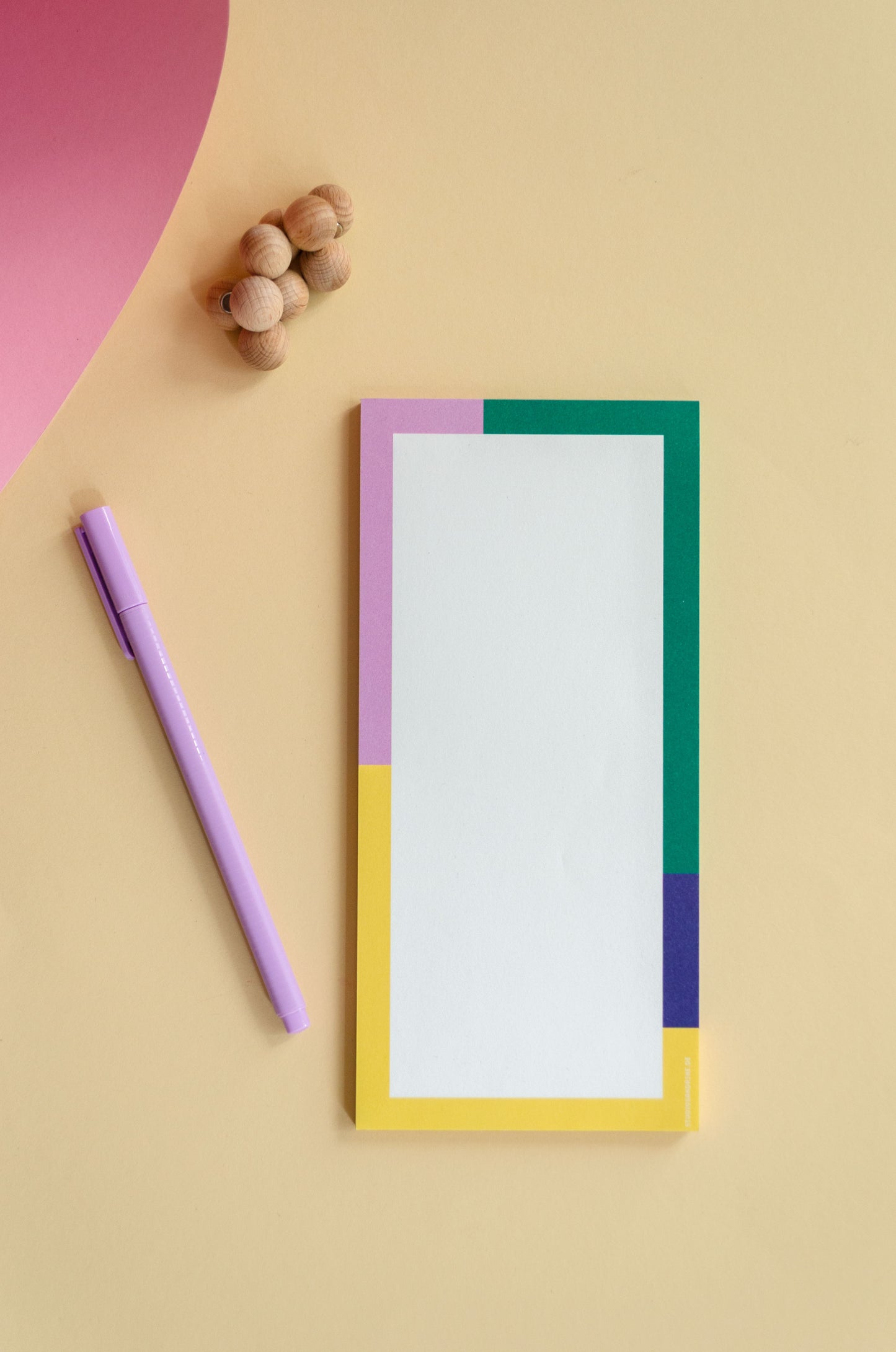Notiblock Notes Color Block / blanko