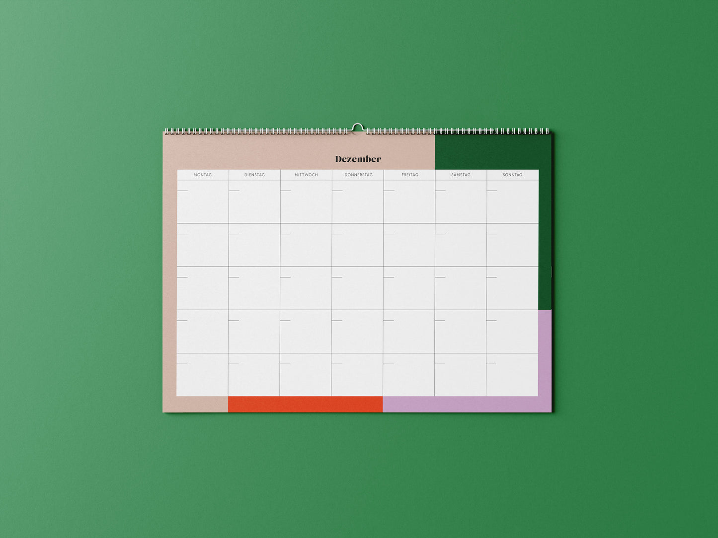 Monatsplaner DIN A4 / Tisch- Wandkalender