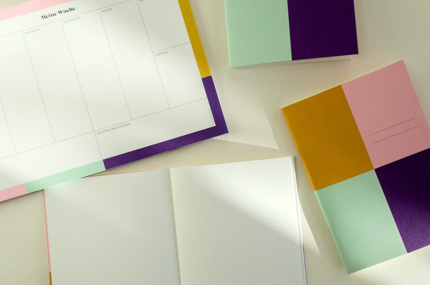 Notizheft Color Block