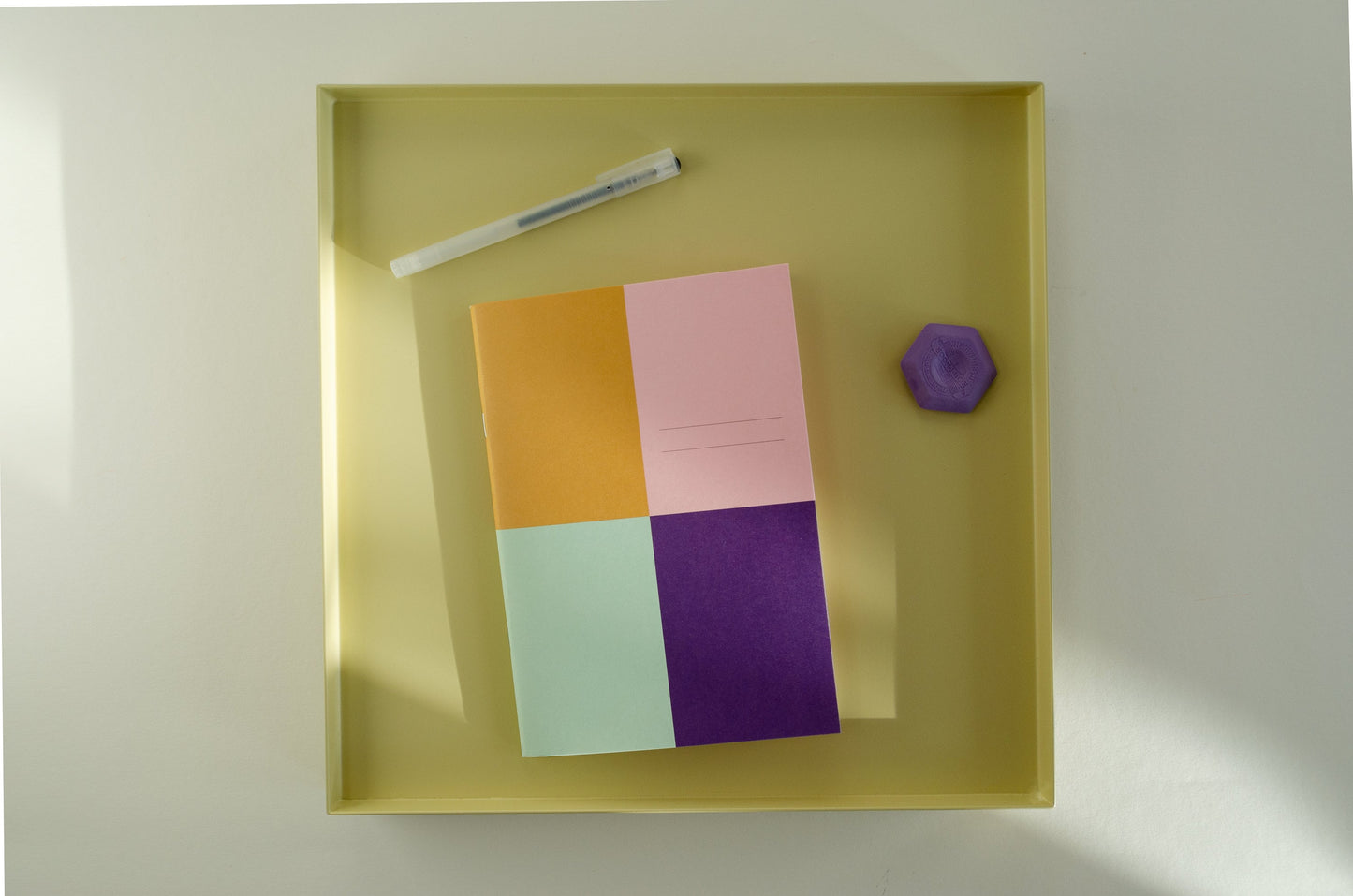 Notizheft Color Block