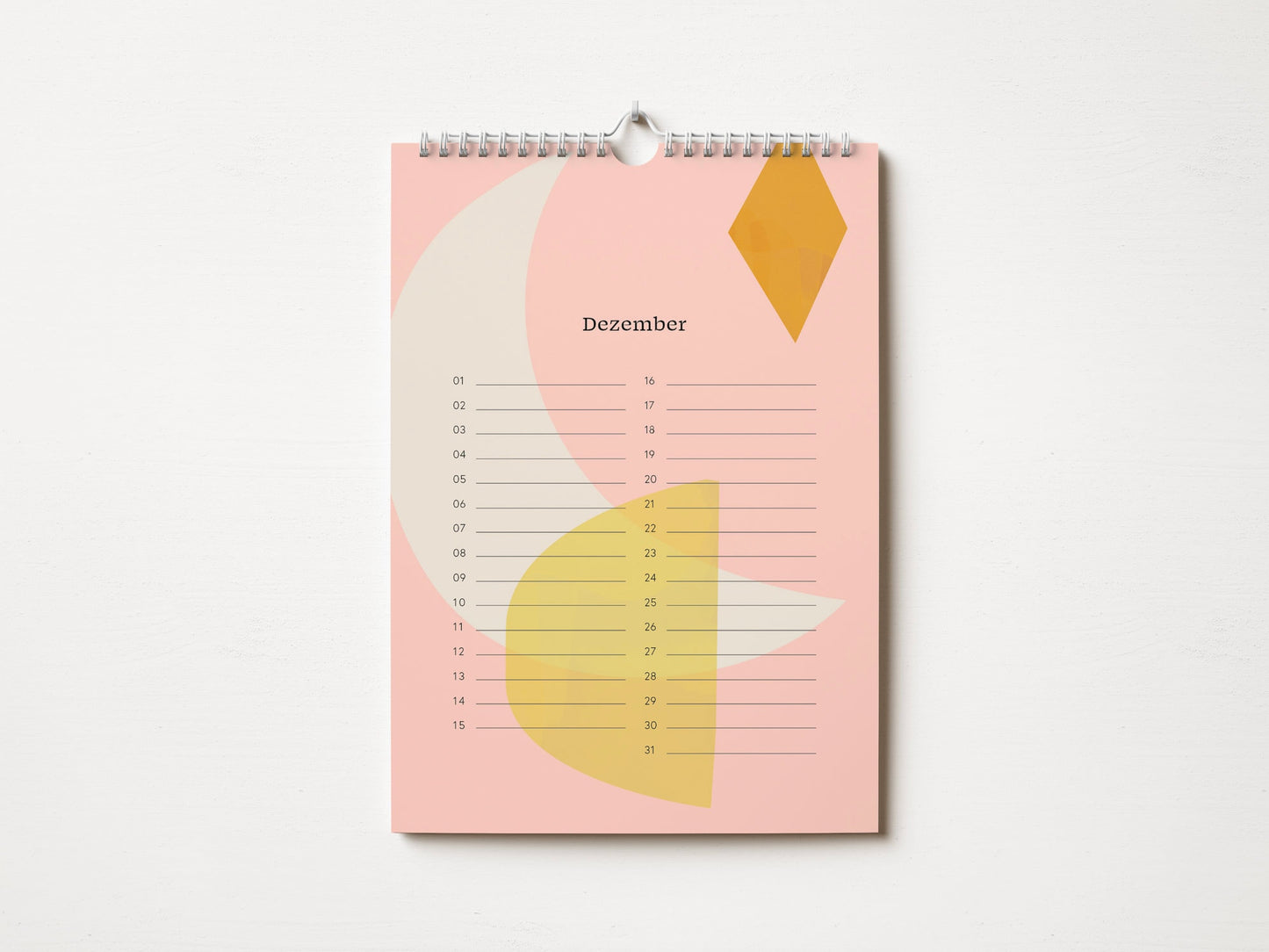 Geburtstagskalender Shape
