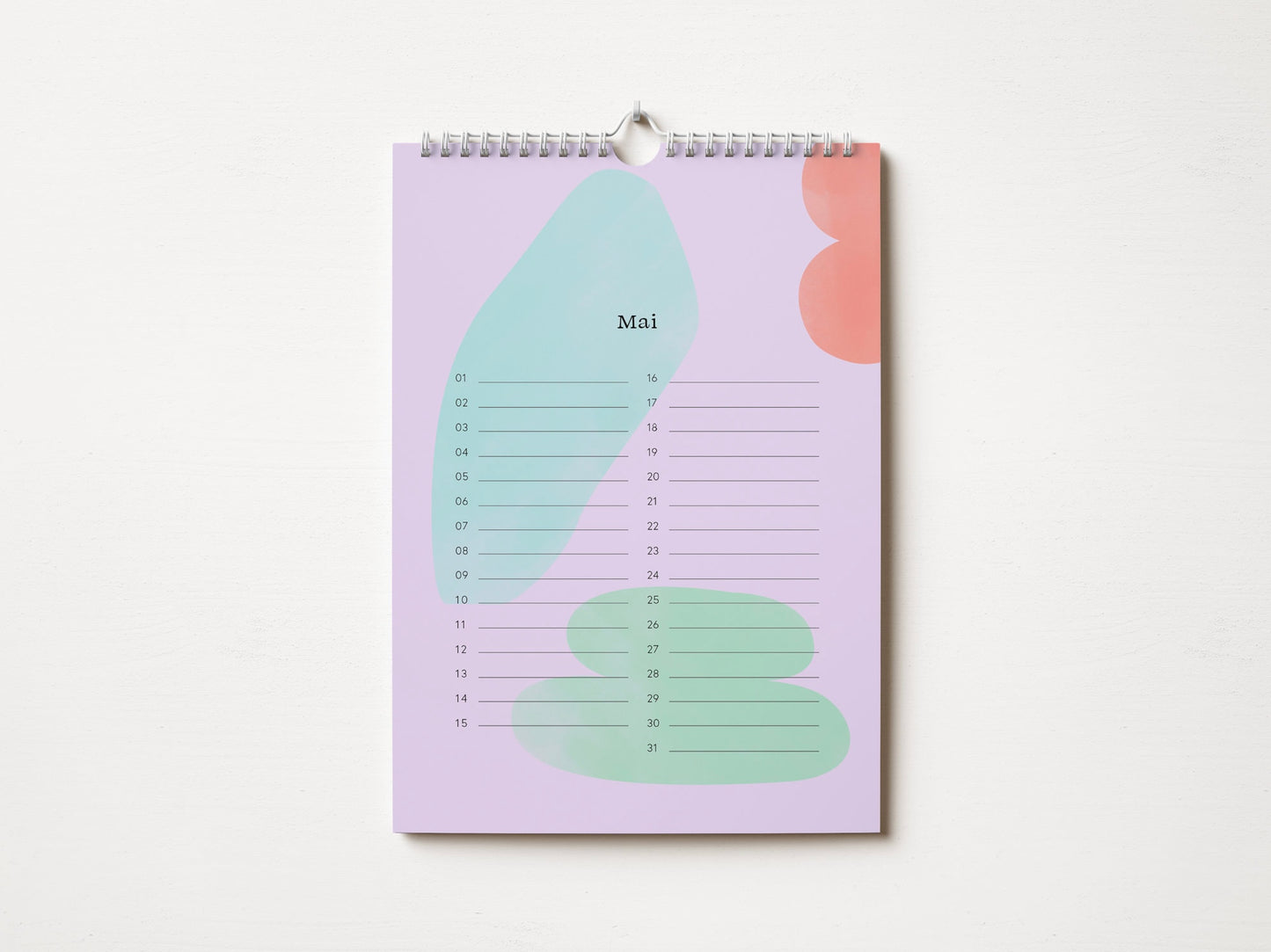 Geburtstagskalender Shape