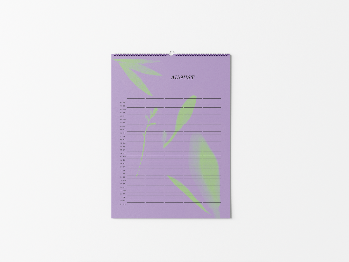 Familienkalender 2026