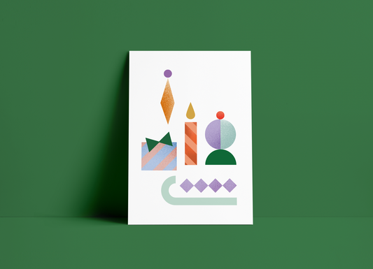 Postkarte Wintercelebration