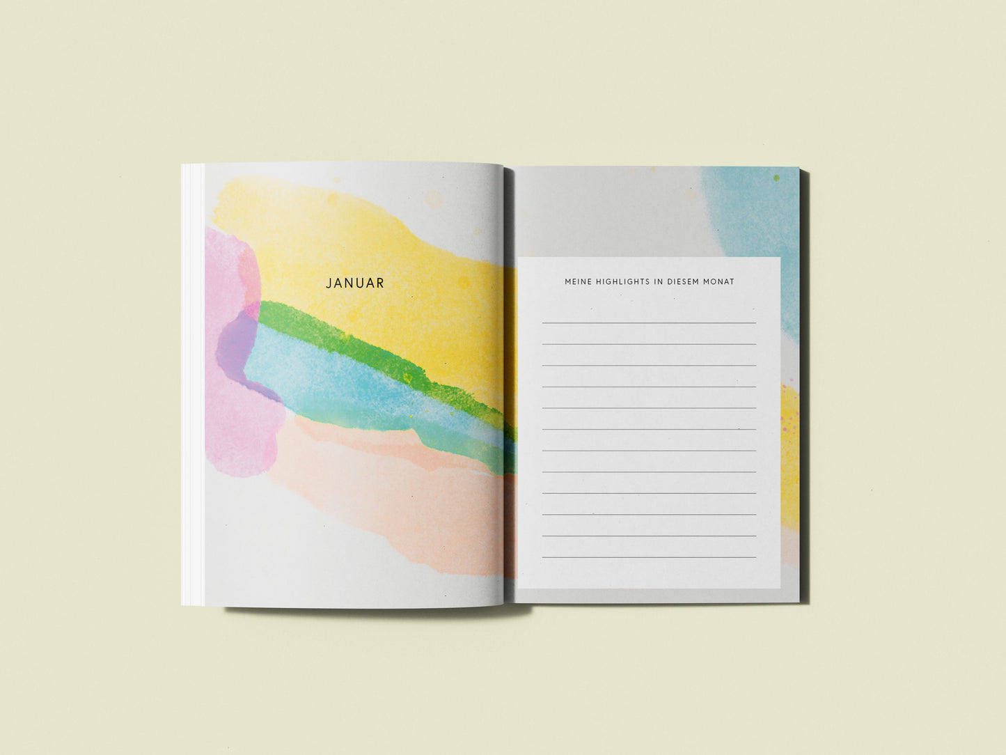 Kalender "Mein Jahr" / DIN A5 / Wochenplaner