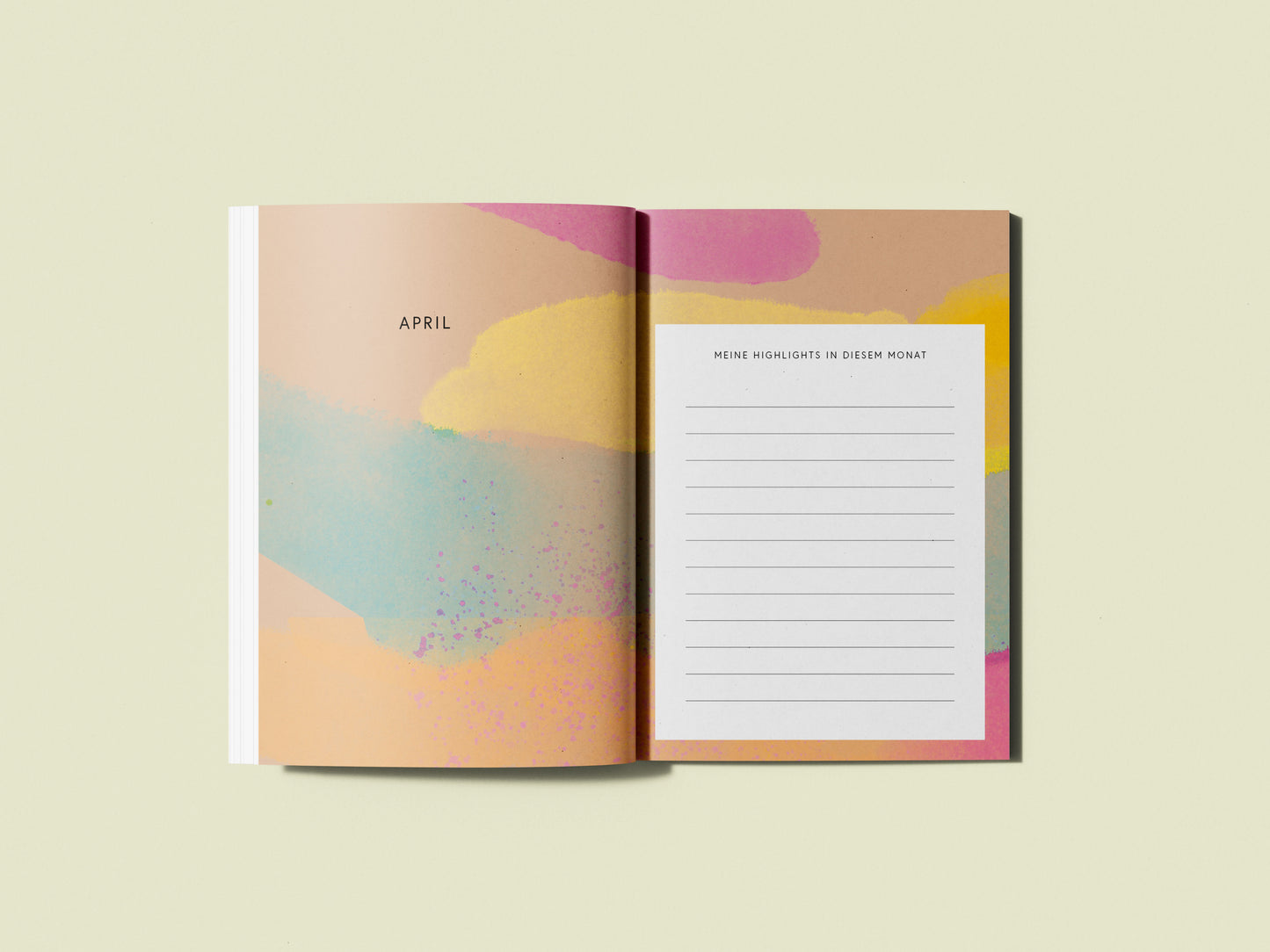Kalender "Mein Jahr" / DIN A5 / Wochenplaner