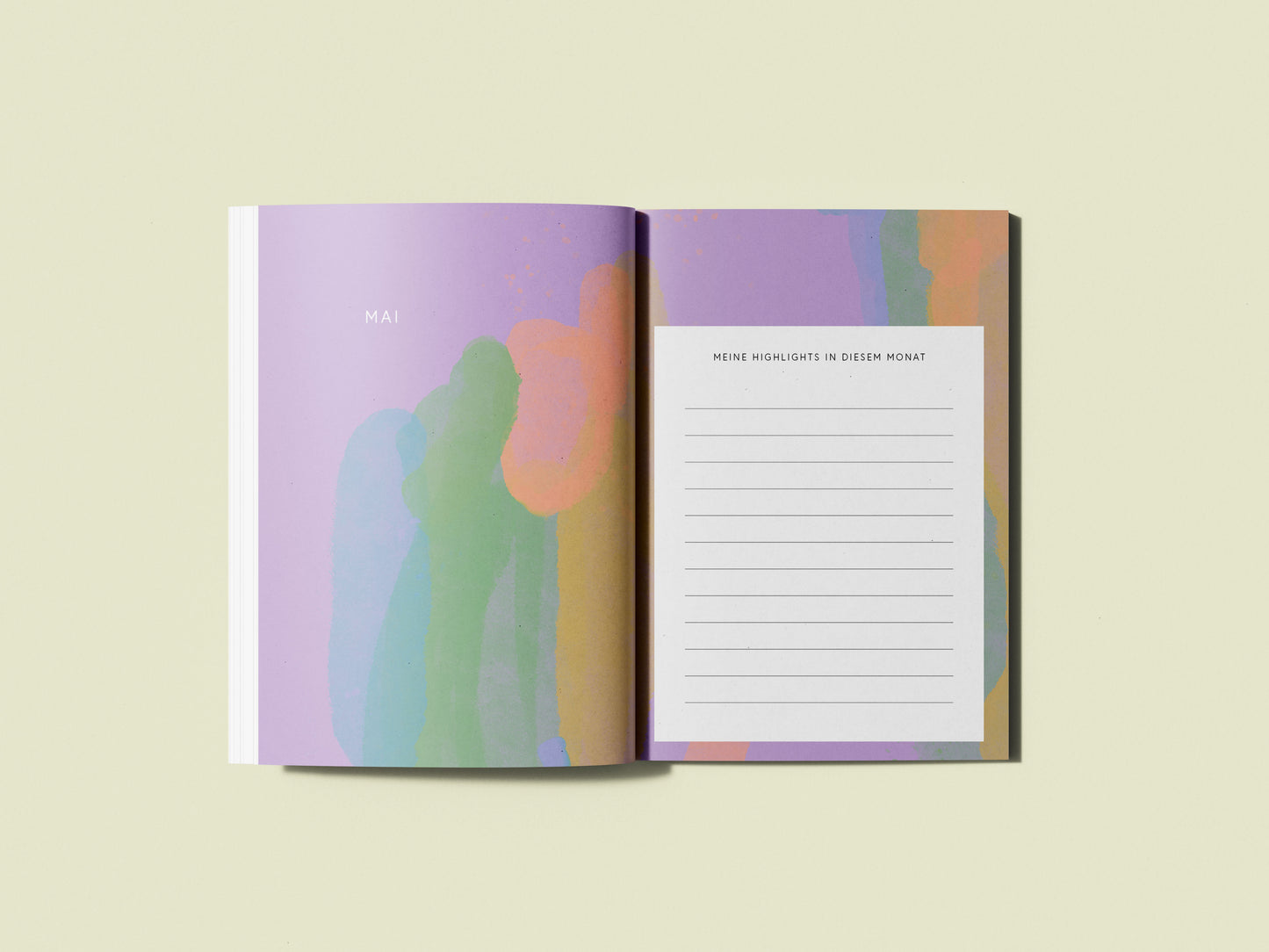 Kalender "Mein Jahr" / DIN A5 / Wochenplaner