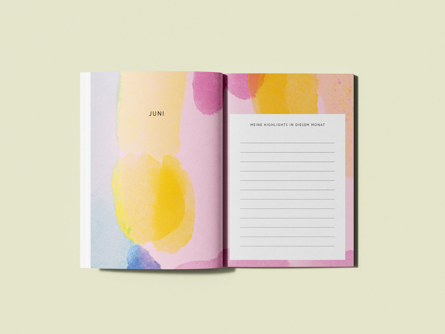 Kalender "Mein Jahr" / DIN A5 / Wochenplaner