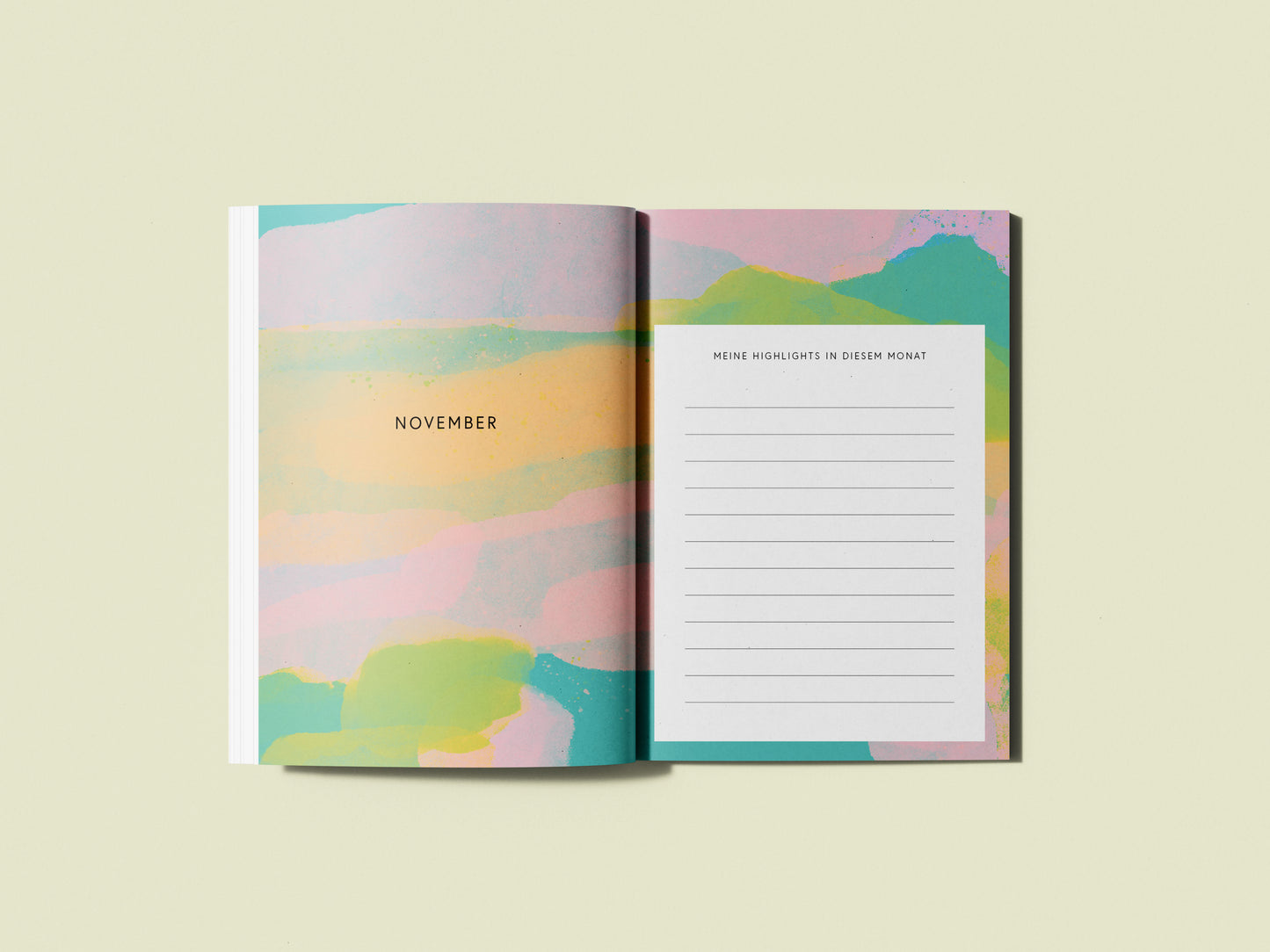 Kalender "Mein Jahr" / DIN A5 / Wochenplaner