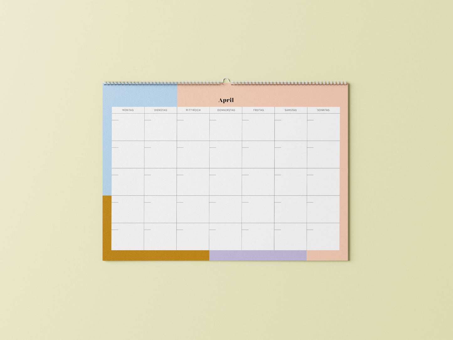 Monatsplaner DIN A4 / Tisch- Wandkalender