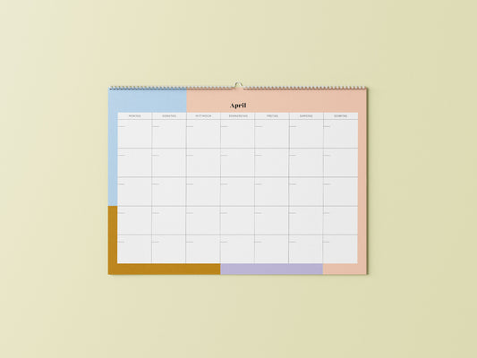Monatsplaner DIN A4 / Tisch- Wandkalender