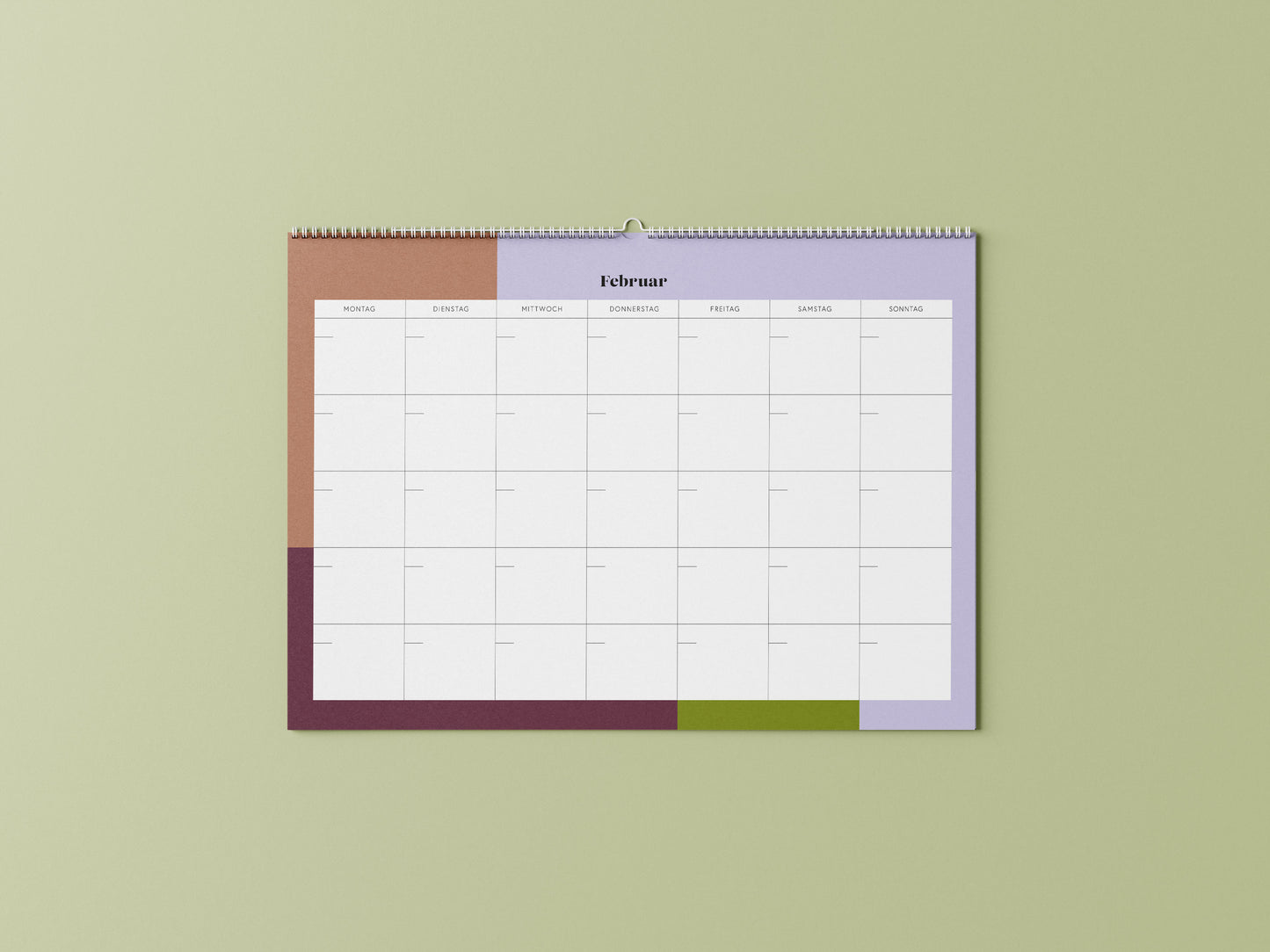 Monatsplaner DIN A4 / Tisch- Wandkalender