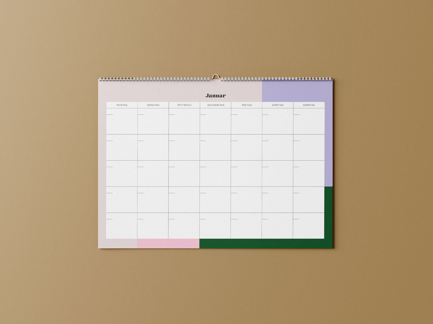 Monatsplaner DIN A4 / Tisch- Wandkalender