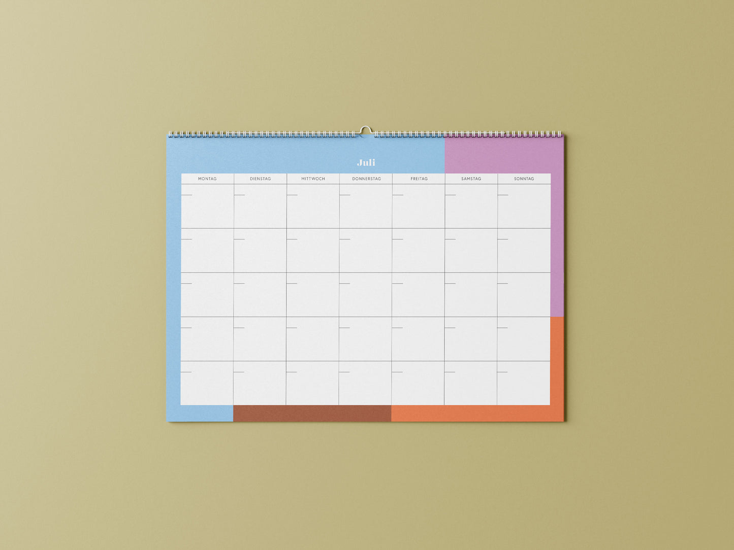 Monatsplaner DIN A4 / Tisch- Wandkalender
