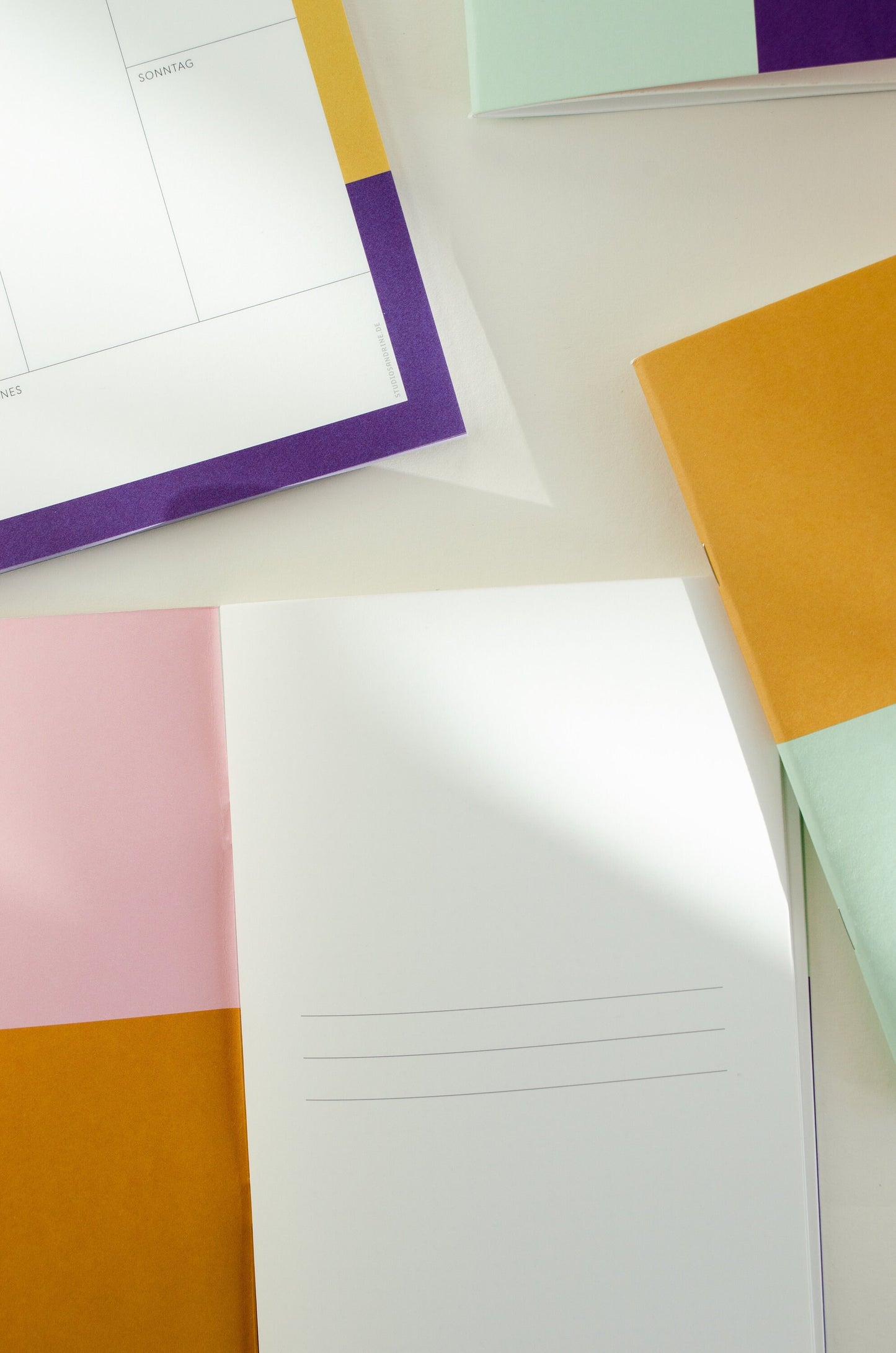 Notizheft Color Block
