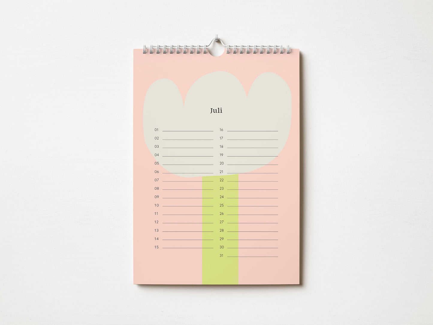 Geburtstagskalender Shape