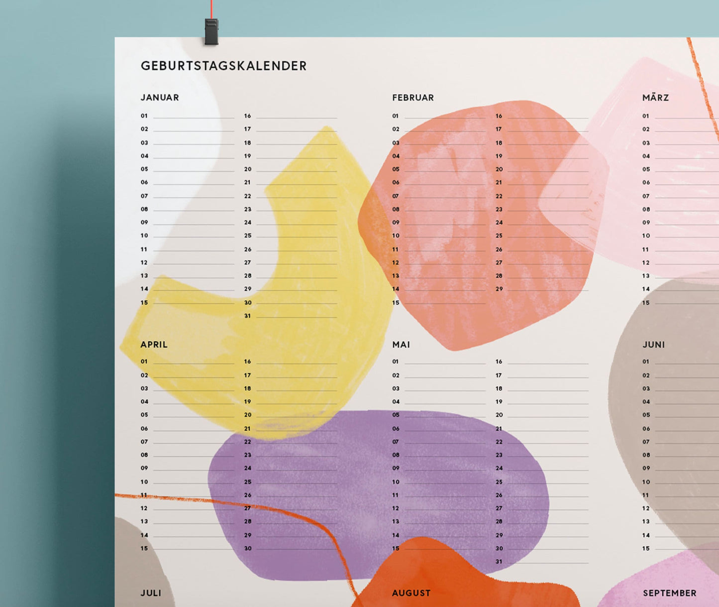 Geburtstagkalender